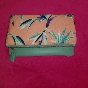 3/$20 RACHEL PALLY TROPICAL CLUTCH BAG